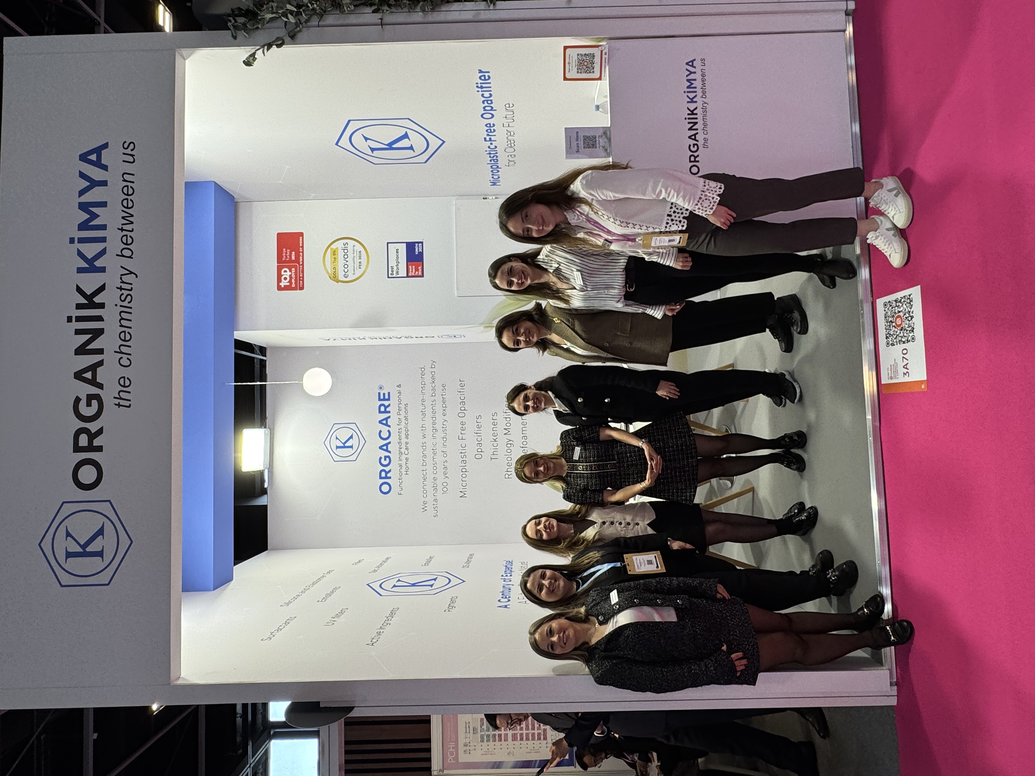 Organik Kimya, in-cosmetics Global 2026’da Sürdürülebilir İnovasyonlarını Sergiledi
